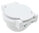 Wall inlet surface mounting, White