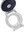 Wall inlet surface mounting, White