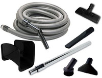 Central vacuum cleaner cleaning kit 9m