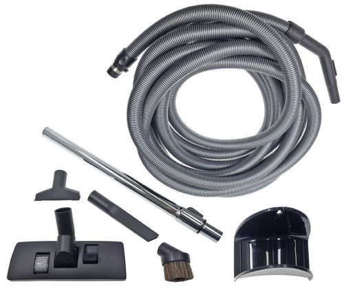 Central vacuum cleaner cleaning kit 9m