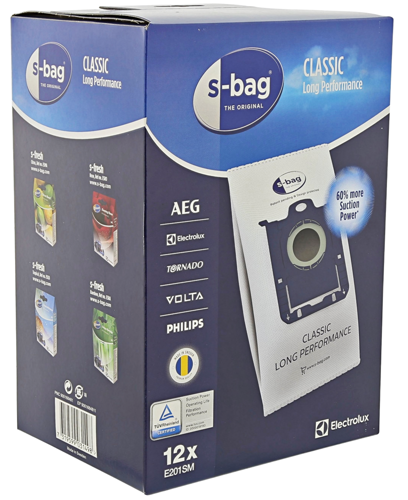 Vacuum Cleaner Dust Bag for Electrolux AEG S-Bag E200 / AEG Pro 10