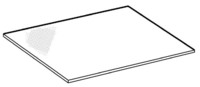 Electrolux fridge glass shelf 518,5x400mm