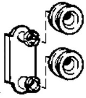 Electrolux basket support wheel kit