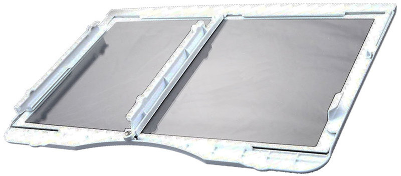 Lg Fridge Lowest Glass Shelf With Rails Gc B3 Fhp Fi Appliance Spare Parts