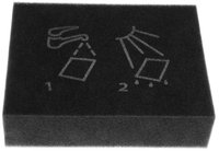 AEG Electrolux vacuum filter sponge EF95 (9001663419)