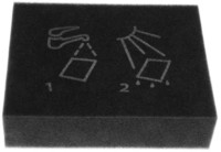 AEG Electrolux pussittoman imurin vaahtomuovisuodatin EF95 (9001663419)