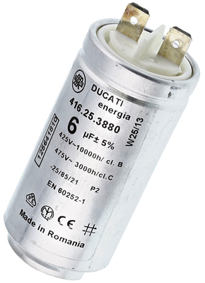 AEG dryer capacitor 6µf (1256418102)