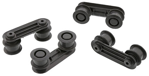 Electrolux / Zanussi dishwasher upper basket support wheel kit 4055260790 Electrolux / Zanussi dishwasher upper basket support wheel kit 4055260790