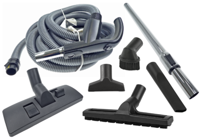 Allaway keskuspölynimurin siivousvälinesarja Standard 9M on/off Allaway keskuspölynimurin siivousvälinesarja Standard 9M on/off