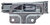 AEG Electrolux integrated fridge upper-right / lower-left hinge