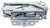 AEG Electrolux integrated fridge upper-right / lower-left hinge