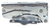 AEG Electrolux integrated fridge upper-left / lower-right hinge