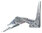 AEG Electrolux integrated fridge upper-left / lower-right hinge