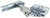 AEG Electrolux integrated fridge upper-left / lower-right hinge