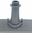 AEG Electrolux dishwasher bottom spray arm, grey