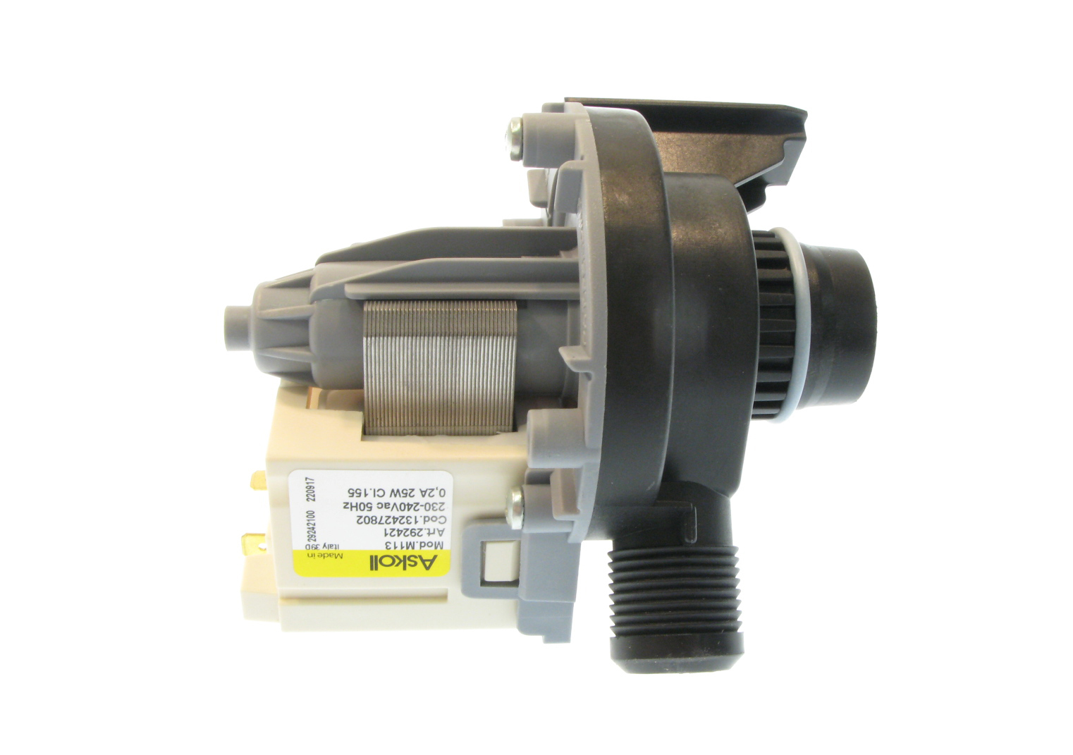 AEG Electrolux dishwasher drain pump (casing) fhp.fi appliance