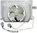 AEG Electrolux Arctis/EUF freezer fan motor