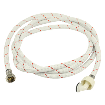 Inlet hose ½" straight - ¾" corner, 3,00 m