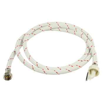 Inlet hose ½" straight - ¾" corner, 2,00 m