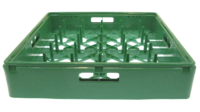 Pesukori, syvät lautaset, vihreä 500x500mm (048891)