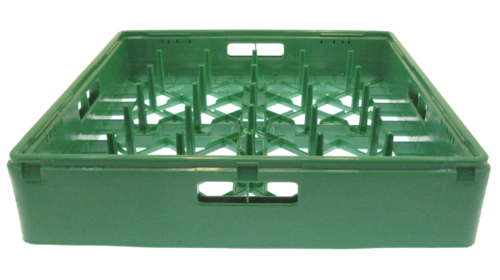 Pesukori, syvät lautaset, vihreä 500x500mm (048891)