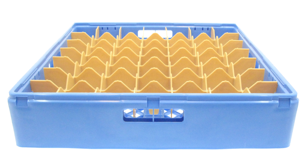 Washing basket for 49 glasses, 500x500x105mm (048966)