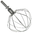 Kenwood Chef whisk 9 wire Ø113mm (AW20011057)