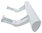 Electrolux EJ/ERF fridge handle, white
