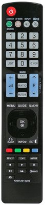 LG TV remote control AKB72914209 (LH / LE)
