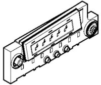 Electrolux EWF washing machine LCD PCB