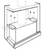 Savo cooker hood wall mounts P-2306-S