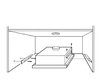 Savo cooker hood wall mounts P-2105/ 2106-W