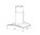 Savo cooker hood top glass (White) I/IH 6109