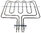 AEG Electrolux oven top heating element 1000 / 1900W