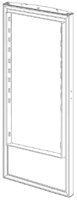 Electrolux ERE384** fridge door 1637mm