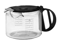 Braun coffee maker glass jug KFK 10