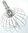 Kenwood Major INOX whisk, 12mm axle (KW717152)