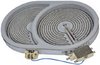 Electrolux cooker heating element 170x265mm 2400W, 2-area