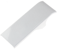 Samsung fridge door handle slider cover, white