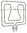 Electrolux Zanussi oven top heating element 800/1650W