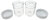 Kenwood AT320 glass jars KW697736