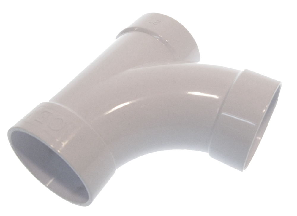 Pipeline Y-connection 90°