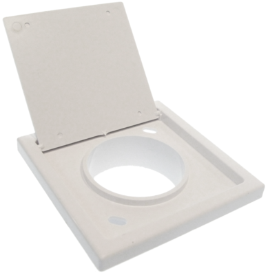 Aertecnica putkiston ulospuhallussuoja (Valkoinen)