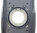 Puzer wall inlet dark grey