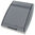 Puzer wall inlet dark grey
