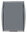 Puzer wall inlet dark grey