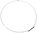 LG washing amchine door gasket clamp, front 4861EN3004K
