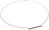 LG washing amchine door gasket clamp, front 4861EN3004K