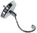 Kenwood Chef dough hook, steel