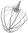 Kenwood Chef steel whisk (KW717151)